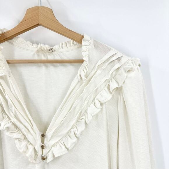 Nation LTD Quintana Yoked Top Sz M - Picture 11 of 12